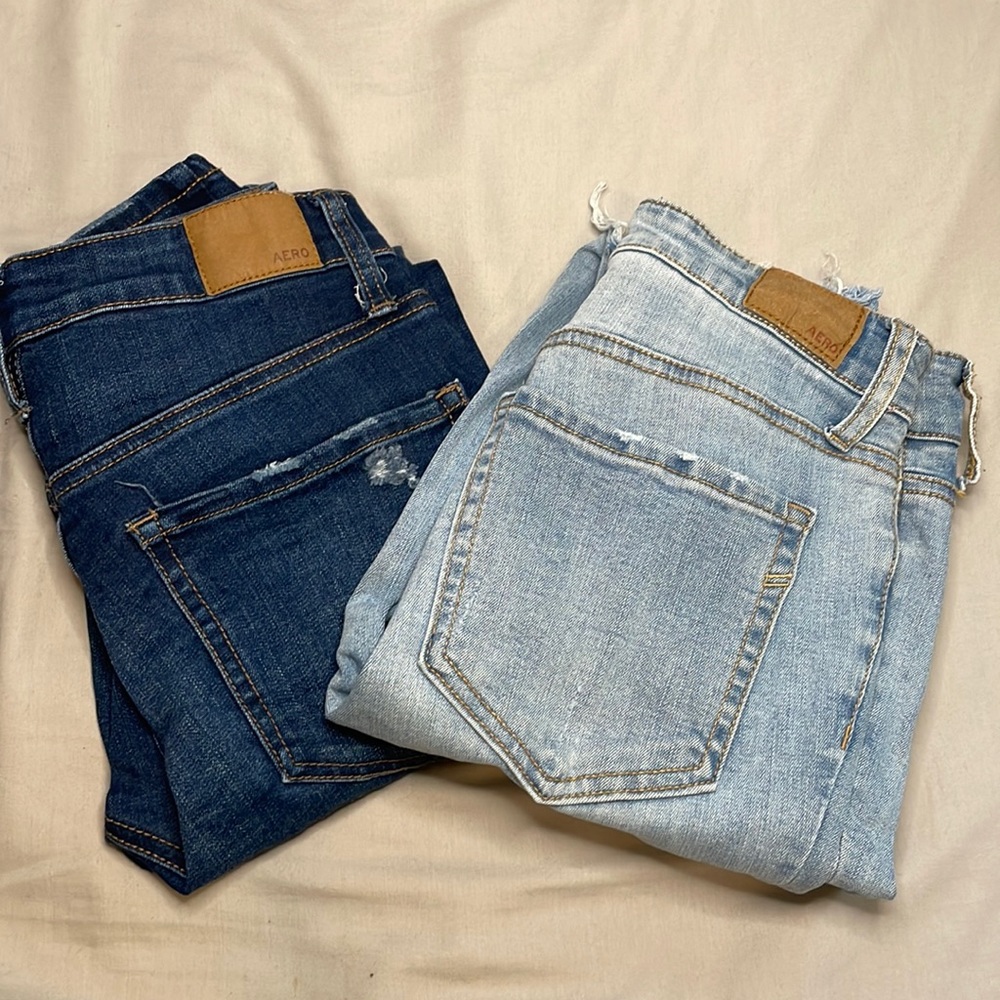 Aeropostale Super High Rise Jeans (2)